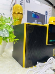 LOA KARAOKE BLUETOOTH YS-208 TẶNG KÈM 2 MICRO KHÔNG DÂY CÓ ĐÈN LED 7 MÀU SIÊU ĐẸP CỰC HAY XÁCH TAY CHÍNH HÃNG 150W (80)