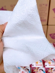 Bịch 100 Tờ Giấy Vuông Rút Emos Mềm Mịn Dai (1)