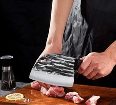 Dao Chặt Xương Cá Mập Cán Gỗ Mẫu Thường (2)