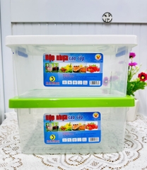 HỘP NHỰA SIZE 2 TRONG SUỐT CÓ NẮP CTY TÂN LẬP THÀNH