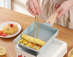 Chảo Vuông Chiên Trứng Cuộn Loại Đẹp Xịn