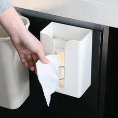 Hộp đựng khăn giấy dán tường (2) tiện dụng 19x12x8cm
