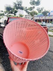 Thùng Rác size 25x20cm nhựa đan mây Văn Phòng Nhựa (4)