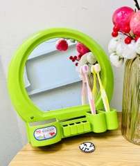 GƯƠNG TREO NHỎ CÓ NGĂN ĐỂ LƯỢC, BÀN CHẢI (3)