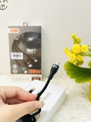 CÁP SẠC NHANH 100W 6A BYZ X7 3 ĐẦU ĐA NĂNG CHÍNH HÃNG (1)
