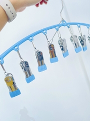 Kẹp Móc Phơi Quần Áo Mẫu 9 Kẹp Hình Cung Tiện Lợi (2)