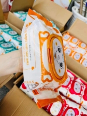 Khăn Giấy Ướt Bịch Lớn 600grm ( Trọng Lượng Giấy 250g) Baby không mùi (2)