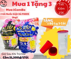 KM Nước Giặt Xả Paris 2.2Kg Hương Nước Hoa (2) '