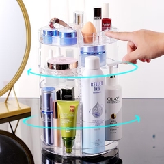 KỆ MỸ PHẨM XOAY 360 ĐỘ TRONG SUỐT (10)
