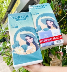 GIẤY RÚT TOPGIA 1280 TỜ CAO CẤP BỘT GỖ NGUYÊN CHẤT