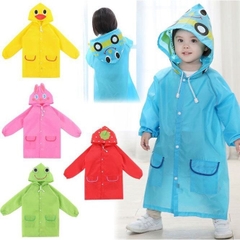 ÁO MƯA PVC CHO BÉ HÌNH THÚ KUTE (5)