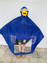 Áo Mua Trùm Kín Đầu Phủ Đèn Xe Mẫu Xịn (7)