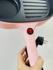 Chảo Điện Nướng Chiên 3 Ngăn Chống Dính Tiện Lợi (20)