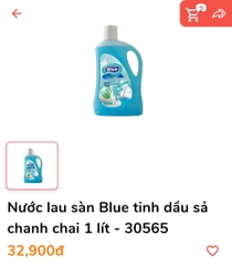 CHAI NƯỚC LAU SÀN BLUE CHÍNH HÃNG 1 LÍT (2)