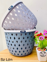 SỌT RỔ TRÒN ĐAN SIZE LỚN 29x23 CTY HIWA (2)