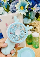 QUẠT CẦM TAY PHUN BONG BÓNG CHO BÉ (4) '