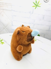 MÓC KHOÁ CAPYBARA XỊN CÓ DÂY RÚT KUTE (3)