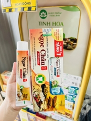 KEM ĐÁNH RĂNG DƯỢC LIỆU TRUYỀN THỐNG NGỌC CHÂU 100GRAM, TẶNG 1 (K.CKhau) '