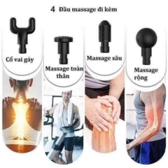 Máy Massa Gun 802 Có Logo 4 Đầu Thay Lõi Đồng (14)