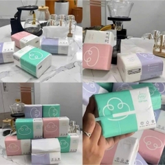 Giấy Rút Lụa Topgia 300 Tờ Loại 1 (mua thùng zá 4,8k) (0.5)