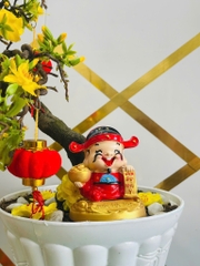 TƯỢNG THẦN TÀI ĐẾ VÀNG PHONG THUỶ CHIÊU TÀI LỘC (5)