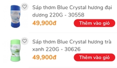 SÁP THƠM PHÒNG BLUE CÓ ĐÈN CHÍNH HÃNG ( MUA 2 TẶNG 1) (2)