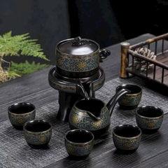 BỘ ẤM TRÀ CỐI XAY ĐẠI GIA FULL HỘP XỊN (14) '