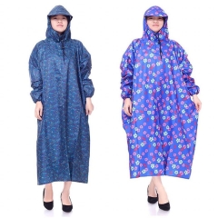 Áo Mưa Bít Hoa Văn Lớn Vải Dù (7)