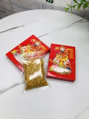 HỘP Hạt VÀNG THẦN TÀI ĐỂ LƯ HƯƠNG HŨ GẠO MUỐI CHIÊU TÀI LỘC (6)