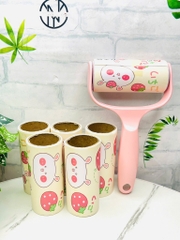 SET 6 LÕI LĂN BỤI HOA VĂN TẶNG KÈM CÂY LĂN ĐÓNG BỊCH (2)