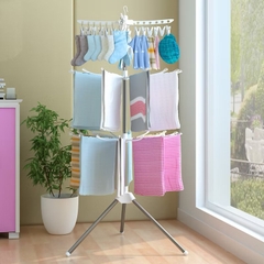 Cây Phơi Đồ Đa Năng Inox 3 Tâng