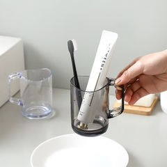Cốc Đựng Bàn Chải Đánh Răng Xúc Miệng Trong Suốt (1)
