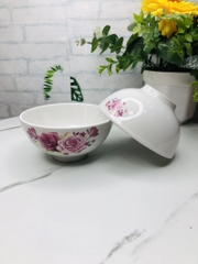 CHÉN SỨ ĂN CƠM HOA VĂN ( 10 TẶNG 2)