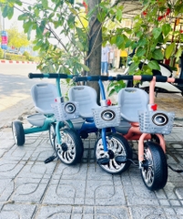 XE ĐẠP 3 BÁNH CHO BÉ CÓ DỎ TRƯỚC SAU (20)