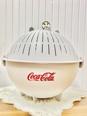 BỘ THAU RỔ 28cm QUAY RỬA RAU TIỆN LỢI (2)
