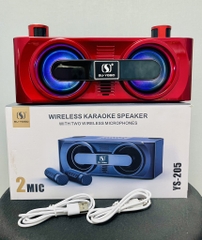 LOA KARAOKE BLUETOOTH YS-205 TẶNG KÈM 2 MICRO KHÔNG DÂY CHÍNH HÃNG CỰC HAY (60)
