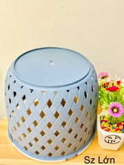 SỌT RỔ TRÒN ĐAN SIZE LỚN 29x23 CTY HIWA (2)