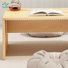 Bàn Ngồi Bệt Kiểu Nhật Bằng Gỗ 80x40x40cm (15)