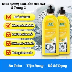 Dung Dịch Vàng Vệ Sinh Lồng Máy Giặt 500ml