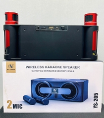 LOA KARAOKE BLUETOOTH YS-205 TẶNG KÈM 2 MICRO KHÔNG DÂY CHÍNH HÃNG CỰC HAY (60)