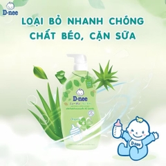 NƯỚC SÚC RỬA BÌNH SỮA D-NEE 600ml HÀNG CHUẨN NĐ THÁI (6)