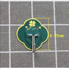 VỈ 4 MÓC DÁN TƯỜNG HOOK XANH CAM (1)