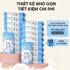 BỊCH GIẤY RÚT TOPGIA 1000 TỜ MẪU MÈO ( CHÍNH HÃNG) TẶNG KÈM BỊCH KHĂN GIẤY 300 TỜ TOPGIA XỊN (2)