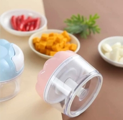 Dụng Cụ Xay Tỏi Ớt Hình Hoa 2 Lưỡi (2)