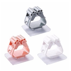 Kẹp treo dụng cụ vệ sinh và chổi lau nhà, kẹp treo đồ gia dụng dán tường đa năng (1)