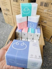 Giấy Rút Lụa Topgia 300 Tờ Loại 1 (mua thùng zá 4,8k) (0.5)