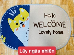 Thảm Lót Chân OVAL Bầu (1)