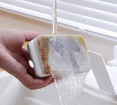 Miếng Bọt Biển Rửa Chén 3 Tầng (0.5)