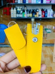 Bộ dụng cụ ráy tai 6 món Có Bao Da (2)