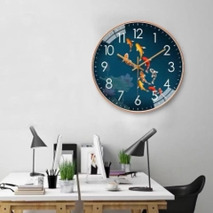 Đồng Hồ Treo Tường KIM TRÔI NHIỀU HÌNH Size 20cm (5)